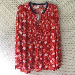 NWT Old navy floral blouse